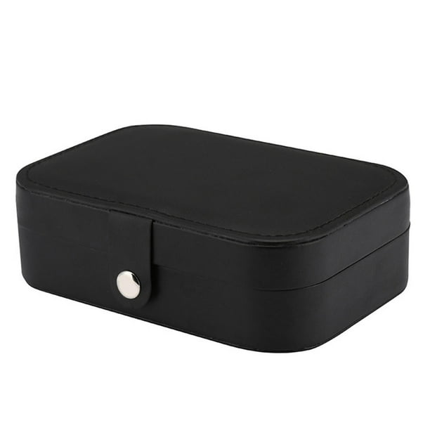 Joyero a prueba de agua con Estuche de almacenamiento portátil de múltiples capas para pen, colr, de joyería, accesorios Negro Sunnimix Caja de almacenamiento de joyas