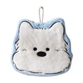 thumbnail image 2 of Toalla de Mano Colgante de Suave Forro Polar Coral – Toalla Pequeña, Absorbente y de Secado Rápido para La Cocina, El Baño o para Los Amantes de Los Perros de Dibujos Animados., 2 of 6