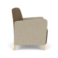 thumbnail image 4 of Lesro Ravenna Lounge Reception Guest Chair in Brown, 4 of 5