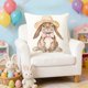 thumbnail image 1 of Spring Decoración del hogarations Easter Pillow Cover Home Easter Egg Rabbits Festival Decoration Cushion Cover Decoración del hogar, 1 of 6