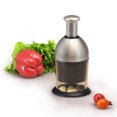 thumbnail image 2 of Effortless Chopping  Stainless Steel Vegetable Chopper - Cut Veggies in Seconds!, 2 of 7