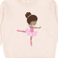 thumbnail image 3 of Inktastic African American Ballerina, Ballet Girl, Pink Tutu Toddler Sweatshirt, 3 of 4
