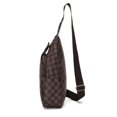 thumbnail image 4 of GZZHZNZB Checkered Mens Sling Bags Chest Shoulder Backpack Weekender Travel Bags, 4 of 6