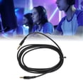 thumbnail image 1 of Cable De Auriculares, Cable De Auriculares Silencioso Con Sonido De Alta Fidelidad, ángulo De 135 Grados, 6,6 Pies Para Auriculares Para Juegos, 1 of 7