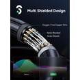 thumbnail image 6 of SOOMFON Audio Cable, 3.5mm Male to 2RCA Female RCA Y Splitter Cord for Speake Tablets,1ft, 6 of 7