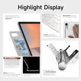 thumbnail image 4 of Étui Clavier Magic pour Samsung Galaxy Tab S10 Plus/S9 Plus/S9 FE Plus/S8 Plus/S7FE/S7 Plus avec Rétroéclairage 7 Couleurs, Pavé Tactile Multi‐touche, Design Magnétique Flottant, Affichage de la Batterie, 4 of 7