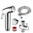 thumbnail image 4 of Ofertas promocionales Cabezal de ducha, 1 chorro, ducha de mano con gatillo, tecnología anti-escaldaduras y ahorro de agua, fácil de instalar y limpiar, cromado,, 4 of 5