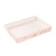 thumbnail image 1 of Caja de arena desechable para gatos, inodoro de viaje para gatitos, bandeja abierta para caja de arena para gatos Rosa 35x255x5cm, 1 of 9