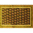 thumbnail image 1 of Ahgly Company Indoor Rectangle Persian Yellow Traditional Area Rugs, 8' x 12', 1 of 4