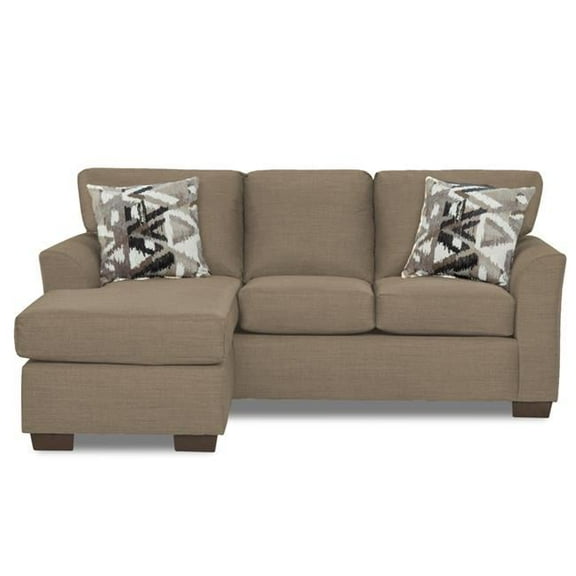 Ava Sofa Sectional with Reversible Chaise, Taupe