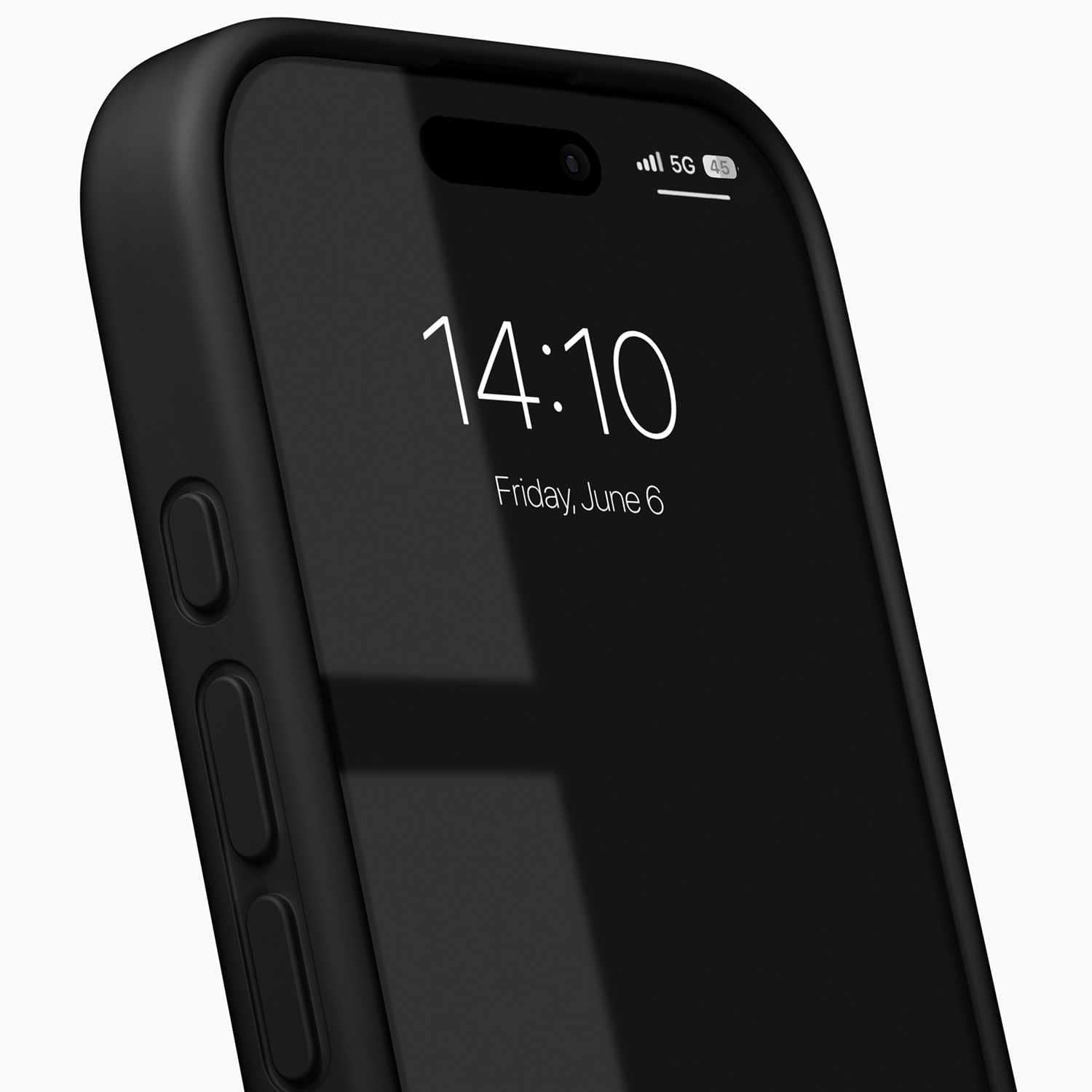 Ideal of Sweden Étui Silicone MagSafe Noir pour iPhone 16 Pro