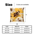 thumbnail image 5 of Honeybee Covers Inserts with Unique Patterns - Set of 2 Chair Pillow Covers, Available in 16x16, 18x18, 20x20 Inches for Any Occasion, 5 of 6