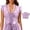 Light Purple, variant on Women’s Oktoberfest Dirndl Blouse, Ruffle Sleeve Beer Festival Crop Top, Bavarian Costume Shirt for Parties & Events, 6 Colors, Sizes S-2XL
