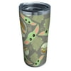 Tervis Star Wars - The Mandalorian Child Pattern Triple Walled Insulated Tumbler Travel Cup Keeps Drinks Cold & Hot, 20oz, Stainless Steel