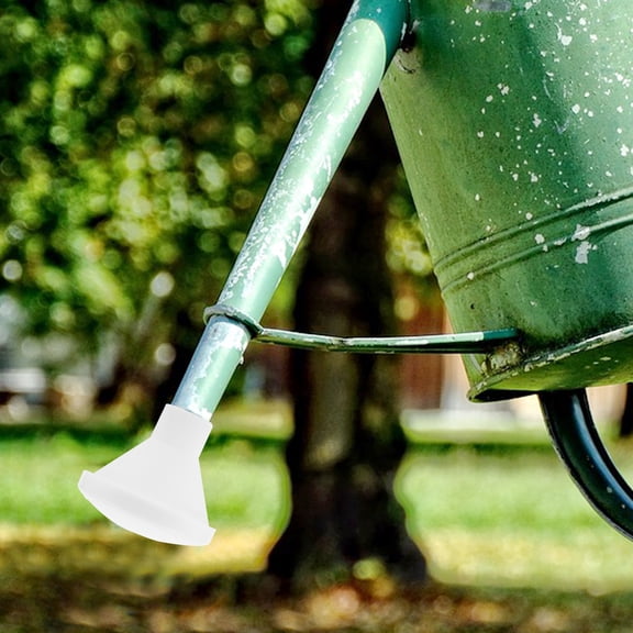 Supvox Replacement Watering Can Head White Plastic Cylinder Watering 1Pcs