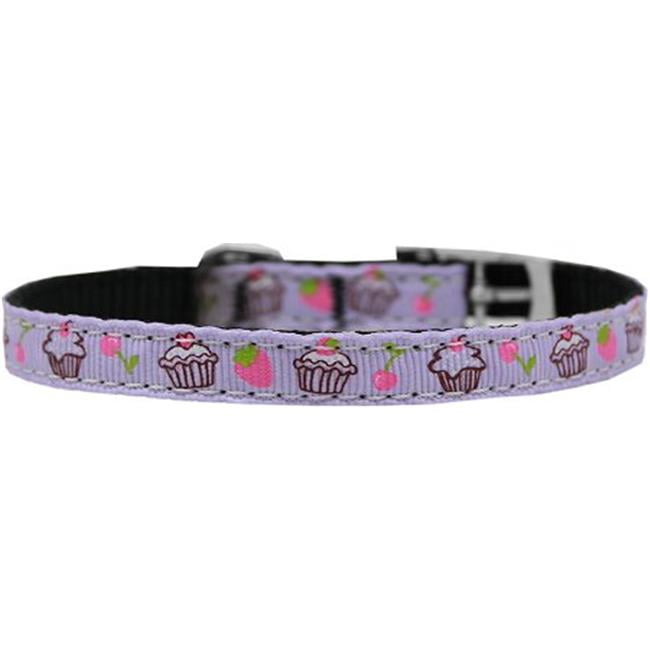 Cupcakes on Purple! Cat Collar