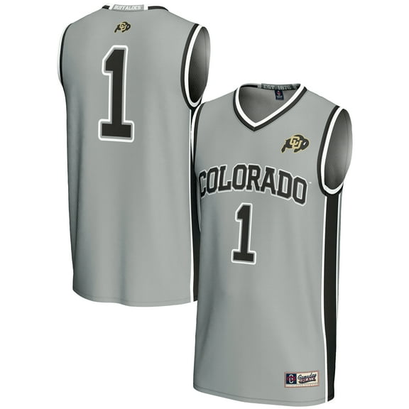 GameDay Greats Gray #1 Colorado Buffaloes Replica Lightweight Basketball Jersey