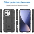 thumbnail image 2 of for Xiaomi 13 Case, Heavy Duty Shockproof Slim Protection Phone Case Support Wireless Charging Cover for Xiaomi 13 HD Black, 2 of 16