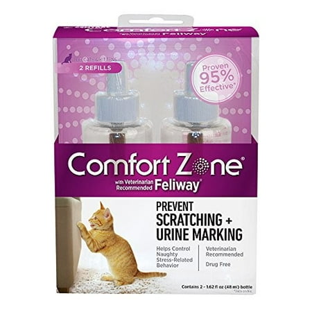 Comfort Zone Refill with Feliway for Cats (96 mL; Pack of 2 - 48 mL