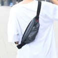thumbnail image 4 of Bolsa de mensajero impermeable de alta capacidad para deportes al aire libre (gris), 4 of 6