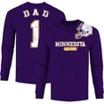 thumbnail image 1 of Men Dad #1 Awesome Football Helmet Long Sleeve Shirt, 1 of 2