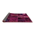 thumbnail image 2 of Ahgly Company Indoor Round Oriental Pink Modern Area Rugs, 4' Round, 2 of 4