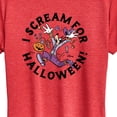 thumbnail image 3 of Mickey & Friends - I Scream For Halloween - Women's Short Sleeve Graphic T-Shirt, 3 of 5