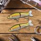 thumbnail image 5 of Hard Bait Swimbait Fishing Lure 14cm 33g Multi Articulados para Lubina Pike () Amarillo, 5 of 7