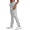 thumbnail image 2 of Hanes Originals Women's Cotton Joggers, 29" Light Steel L, 2 of 6