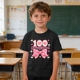 thumbnail image 2 of Camiseta de Manga Corta Linda para Niños Niñas Impresión Gráfica Escuela Temporada Casual Tee, Chicas Manga Corta Tops Ropa de Juego Suave Alternativa, 2 of 9