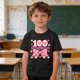 thumbnail image 2 of Camiseta de Manga Corta Linda para Niños Niñas Impresión Gráfica Escuela Temporada Casual Tee, Chicas Manga Corta Tops Ropa de Juego Suave Alternativa, 2 of 9