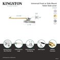 thumbnail image 3 of Kingston Brass KTMLD2 Milano Universal Front or Side Mount Toilet Tank Lever, Polished Brass C80, 3 of 3