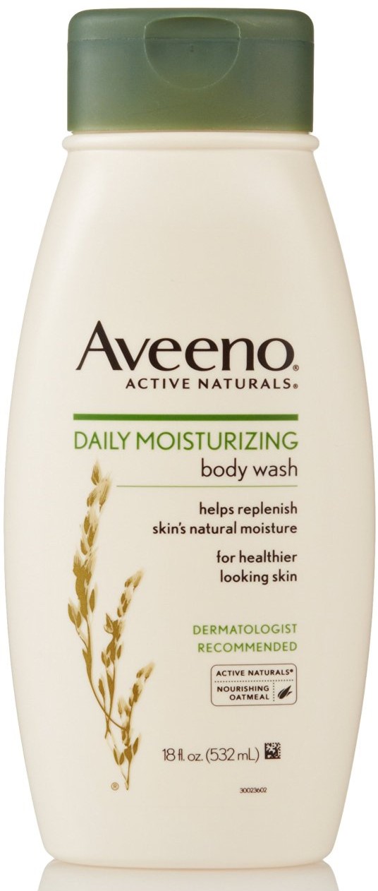 AVEENO Active Naturals Daily Moisturizing Body Wash 18 oz (Pack of 2)