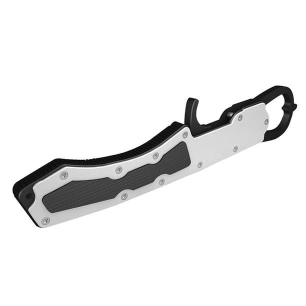 Soidarity Agarrador de labios de pescado, pinza de pesca portátil de aleación de aluminio, fácil de usar, soporte antideslizante para peces para pesca Pescar Soidarity OD006664-00