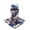 Brick Red, variant on Balaclava Face Mask Men Printed Mesh Sun Protective Head Wrap Breathable Elastic Scarf Fashion Outdoor Headwear for Men Women Daily Sports Leisure