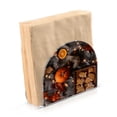 thumbnail image 3 of Standing Dining Table Napkin Holder, Napkin Holder for Table Kitchen Acrylic Paper Tissue Organization, Cookies and Pumpkin, 3 of 9