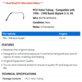 thumbnail image 2 of PCV Valve Tubing - Compatible with 1996 - 1998 Buick Skylark 3.1L V6 1997, 2 of 2
