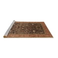 thumbnail image 2 of Ahgly Company Machine Washable Indoor Rectangle Oriental Brown Industrial Area Rugs, 2' x 5', 2 of 4