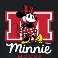 thumbnail image 3 of Disney - Minnie Mouse - Large Collegiate M - Juniors Cropped Cotton Blend T-Shirt, 3 of 5