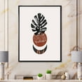 thumbnail image 2 of Designart 'Abstact Tropical Palm Leaf, Minimal Sun And Moon II' Modern Framed Canvas Wall Art Print, 2 of 5