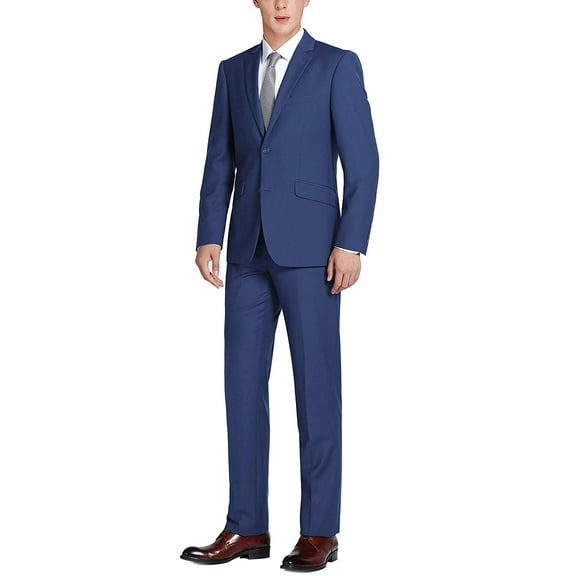 Mens Suits 2 Button Slim Fit 2 Pieces Suit