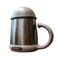 thumbnail image 1 of Taza De Té Del Café De La Taza Aislada Al Vacío Del Acero Inoxidable De 500 Ml Con La Manija marrón Macarena Taza aislada con vacío, 1 of 8