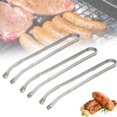thumbnail image 2 of Para Perritos Calientes para Barbacoa Al Aire Libre Giratorias para Salchichas BBQ Giratorias para Salchichas BBQ Acero Inoxidable (paquete 2), 2 of 9