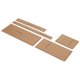 thumbnail image 3 of 7pcs Shoulder Bag Acrylic Template Professional Precise Cutting Leather Patterns Templates for DIY, 3 of 3