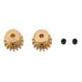 thumbnail image 3 of 2.3mm Shaft Pinion Motor Gear 48DP M0.6 M0.8 for 1/12 1/16 RC Car,16T, 3 of 5