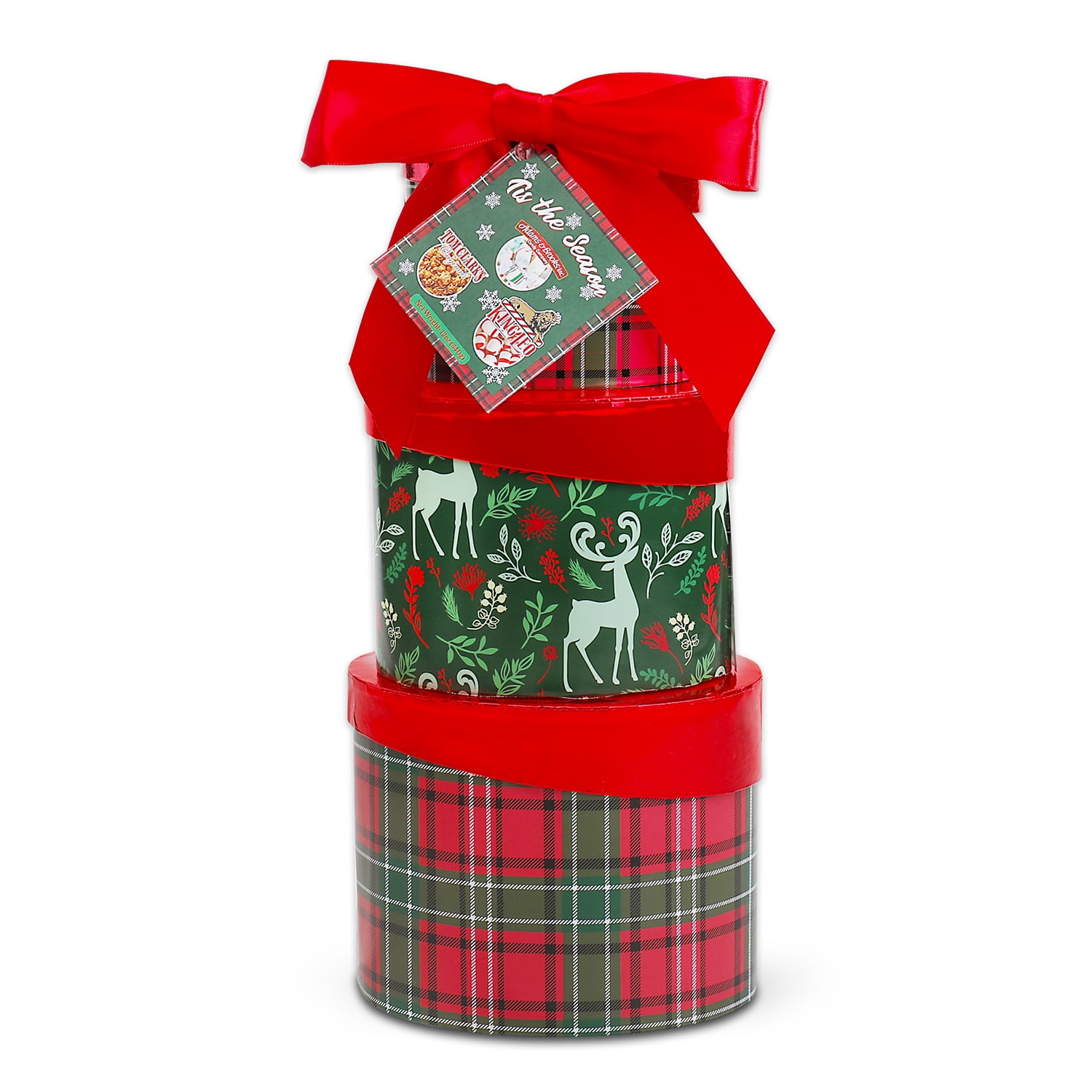 Alder Creek Gift Baskets Good Tidings Gift Tower (4 Items)