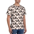 thumbnail image 2 of Bixox Men's Cute Puppy Printed Short Sleeve Skinny Athletic T-Shirt, 2 of 6