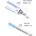 thumbnail image 2 of Jinsinto Cat and Dog Nail Clippers with Nail File Cat Claw Clippers with Sturdy Non Slip Handles for Pets Dog Cat, 2 of 3