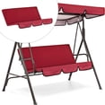 thumbnail image 6 of Universal Replacement Seat Cover for Garden Swing Chair, Patio Hammock Seat Replacement Protection, Outdoor Waterproof Swing Seat Protective Covers Red, 6 of 8