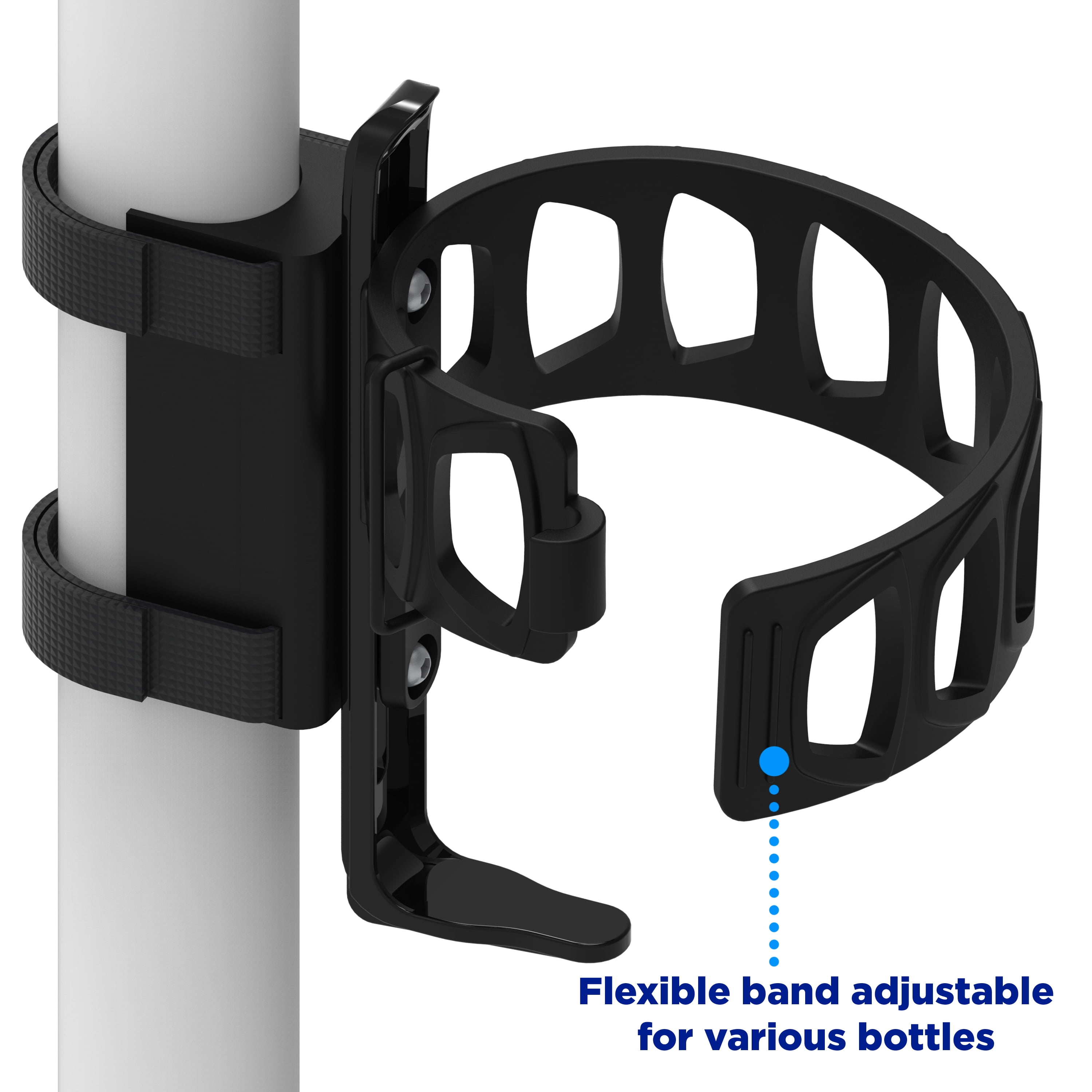 Zefal Pulse Expandable Water Bottle Bike Cage (Universal Mounting)